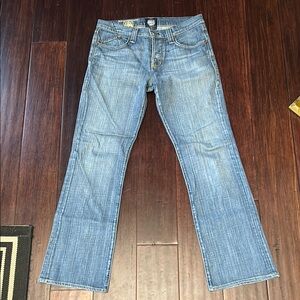 Rock & Republic Dark Blue Denim Men's Jeans Size 34